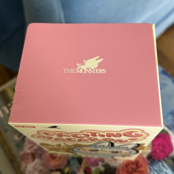 NIB Authentic Pop Mart Exciting Macaron SECRET Chestnut Cocoa Labubu Pendant - Picture 8 of 13